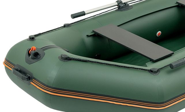 Kolibri KM-300 (Колибри КМ-300) зелёная моторная надувная лодка, без настила