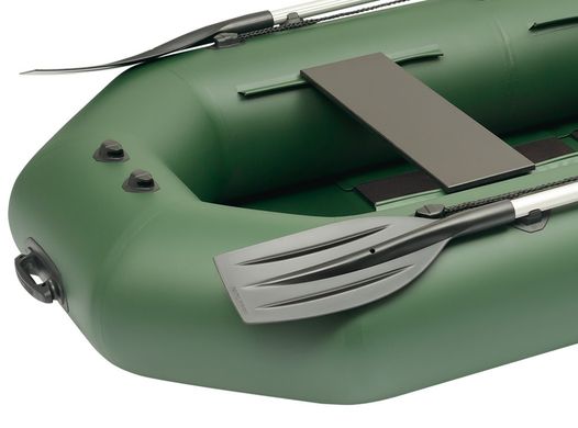 Kolibri K-270T (Колибри К-270Т) зелёная надувная гребная лодка, без настила