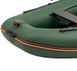 Kolibri KM-330DSL (Колибри КМ-330ДСЛ) зелёная моторная килевая надувная лодка + фанерный пайол