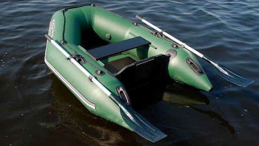 Kolibri KM-200 (Колибри КМ-200) зелёная моторная надувная лодка, без настила