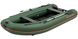 Kolibri KM-330DL (Колибри КМ-330ДЛ) зелёная моторная килевая надувная лодка + слань-книжка
