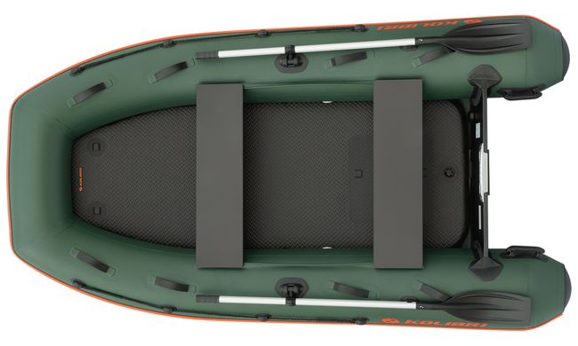 Kolibri KM-300XL (Колібрі КМ-300ХЛ) зелений моторний надувний човен + Air-Deck