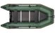 Kolibri KM-330D (Колібрі КМ-330Д) зелений моторний кільовий надувний човен + фанерний пайол