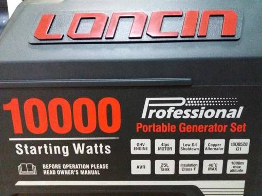 Генератор бензиновий Loncin LC 10000 D AS