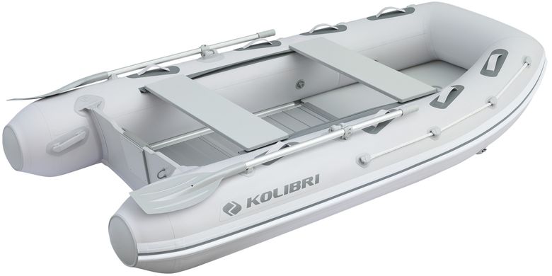 Kolibri KM-300DXL (Колібрі КМ-300ДХЛ) моторний кільовий надувний човен + Air-Deck