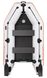 Kolibri KM-260D (Колибри КМ-260Д) светло-серая моторная килевая надувная лодка + слань-книжка