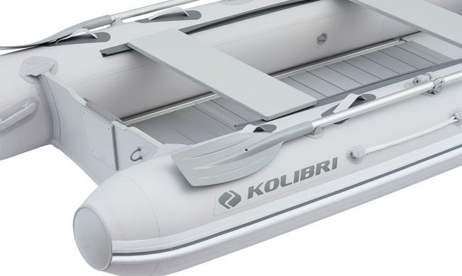 Kolibri KM-360DXL (Колибри КМ-360ДХЛ) моторная килевая надувная лодка + Air-Deck
