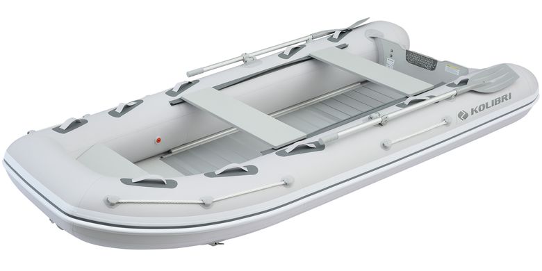 Kolibri KM-360DXL (Колібрі КМ-360ДХЛ) моторний кільовий надувний човен + алюмінієвий пайол
