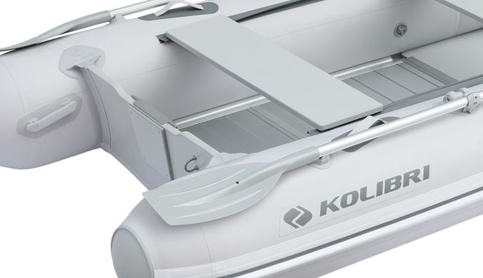 Kolibri KM-300DXL (Колібрі КМ-300ДХЛ) моторний кільовий надувний човен + алюмінієвий пайол