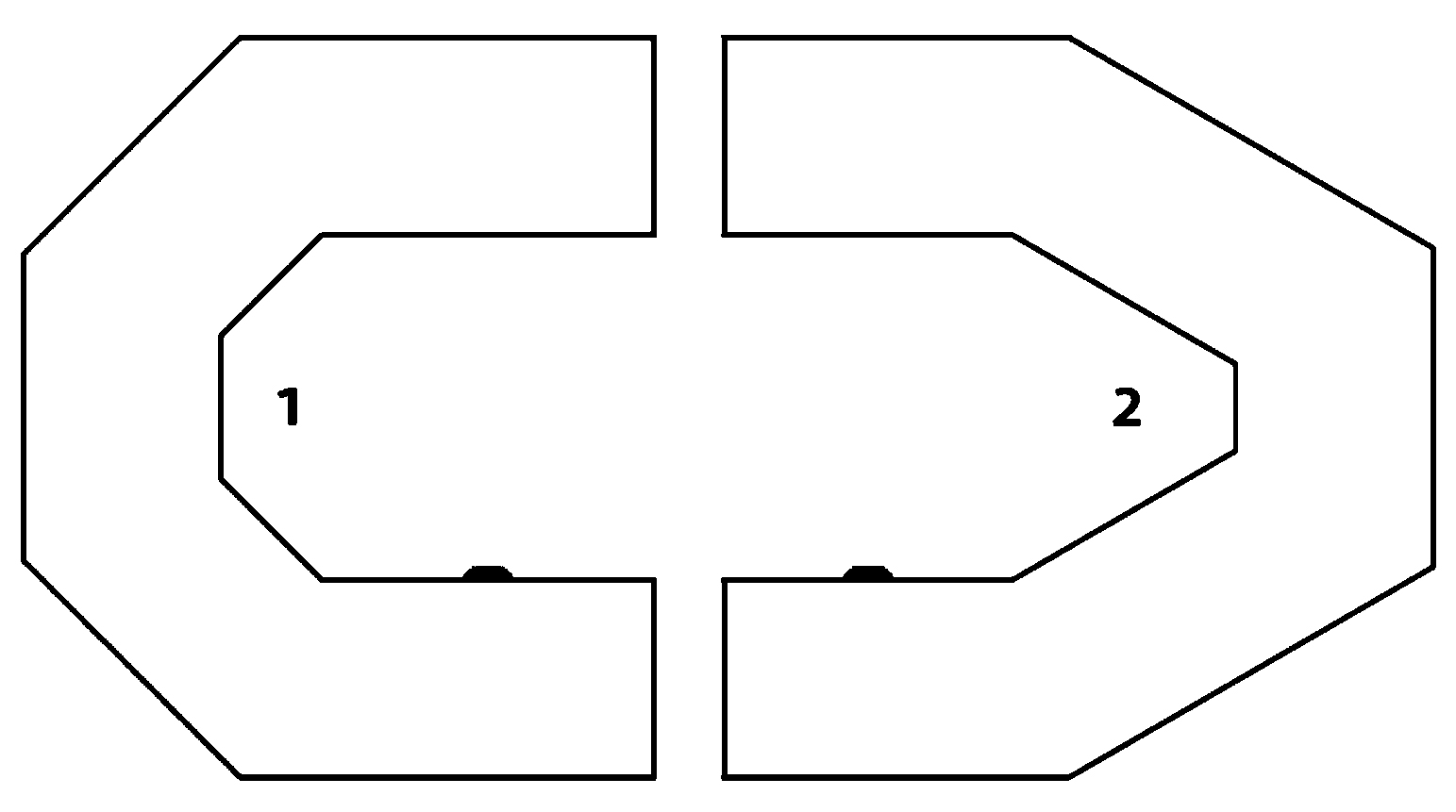 Схема відсіків човнів Kolibri К-190,210,230